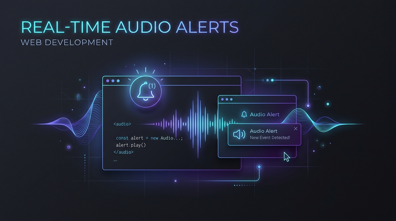 Real-Time Audio Alerts in Web Development