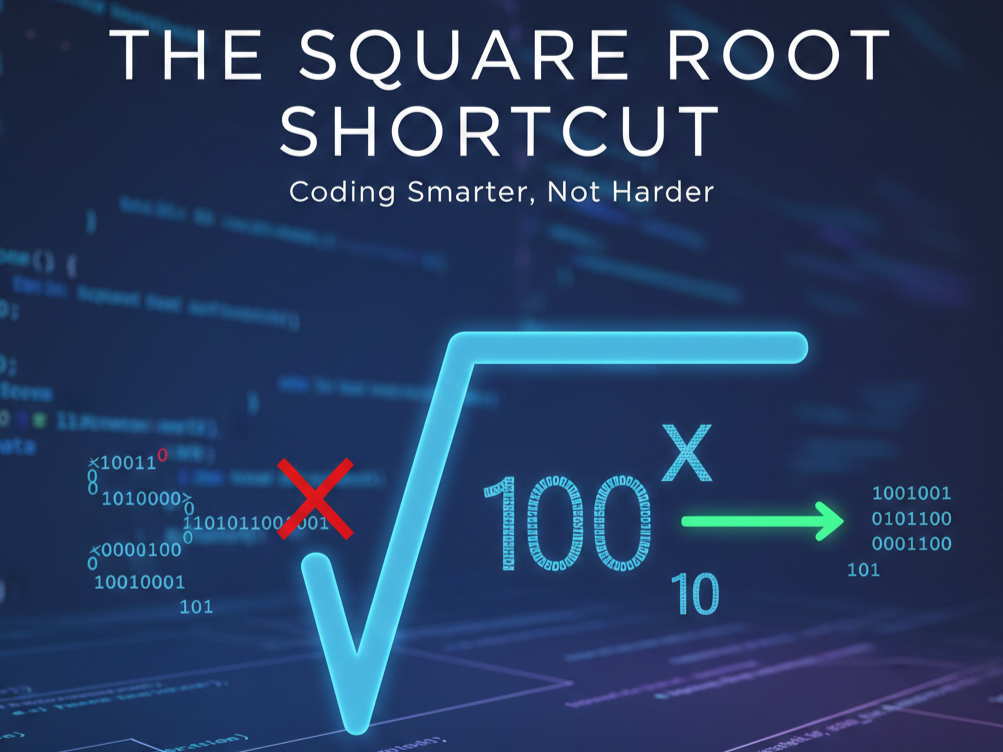 The Square Root Shortcut